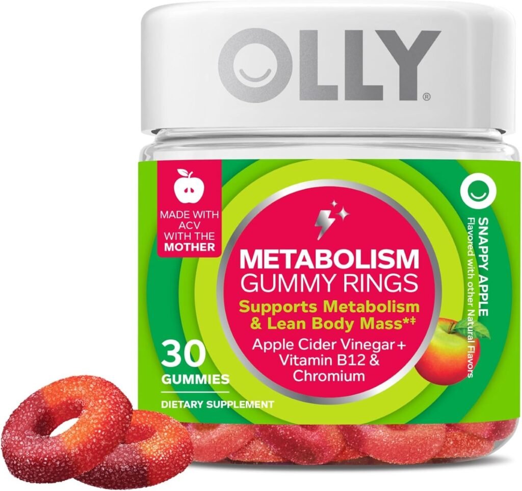 Boost Your Energy & Digestion: OLLY Metabolism Gummy Rings Review