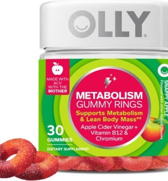 Boost Your Energy & Digestion: OLLY Metabolism Gummy Rings Review