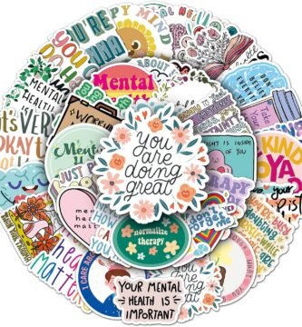 Boost Your Spirit: 100 Positive Mental Health Stickers You Need!