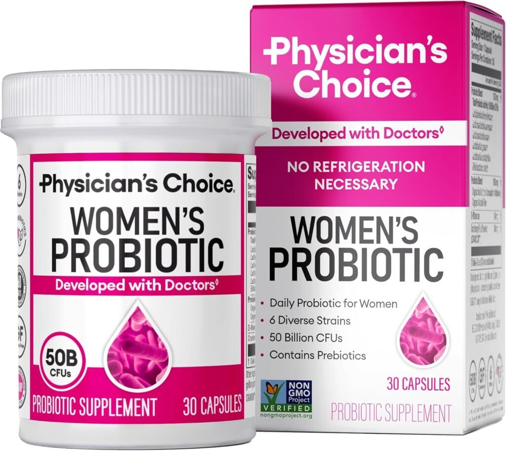 Empower Your Wellness: Discover Physician's CHOICE Probiotics for Women!