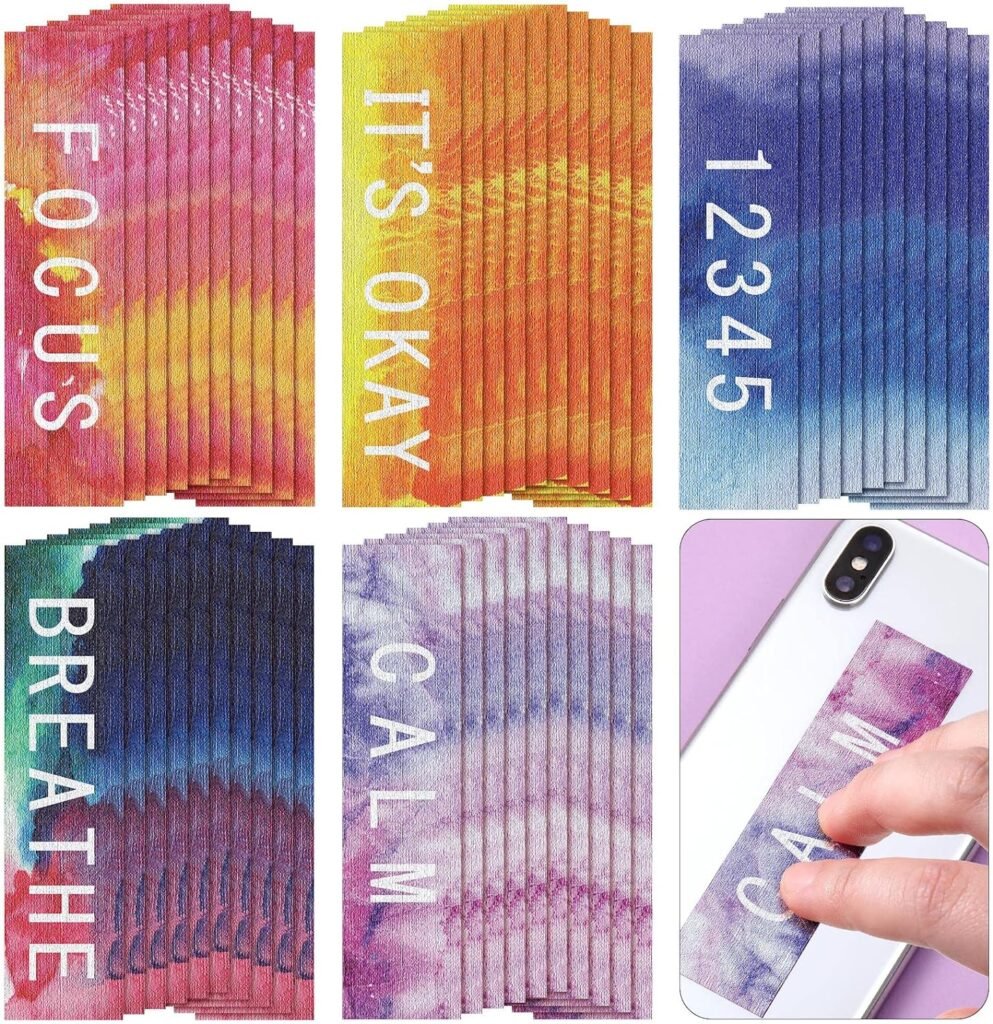 Find Calm & Inspiration: Review of 80 Pcs Anxiety Sensory Stickers