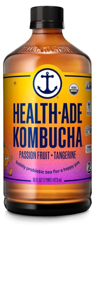 Revitalize Your Day: Health-Ade Organic Passion Tangerine Kombucha Review