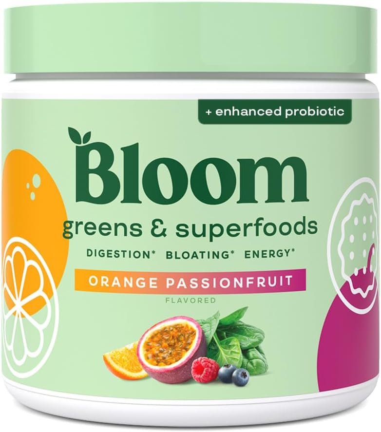 Revitalize Your Gut: Discover Bloom Nutrition's Superfood Greens Powder!