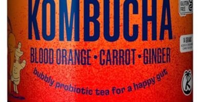 Sip Smart: Uncovering the Benefits of Health-Ade Blood Orange-Carrot-Ginger Kombucha!