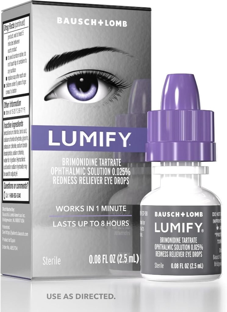 Transform Your Look: LUMIFY Eye Drops for Brighter, Whiter Eyes!