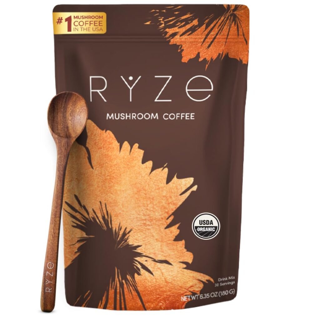 Unleash Your Vitality: RYZE SUPERFOODS Mushroom Coffee Review