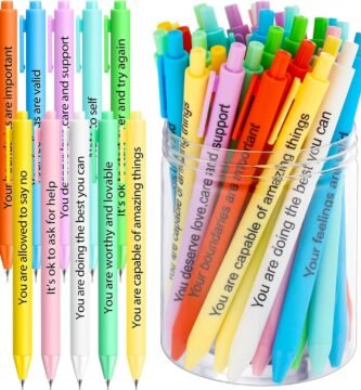 Unlock Inspiration: Review of Crtiin's 50 Motivational Gel Ink Pens for Every Occasion