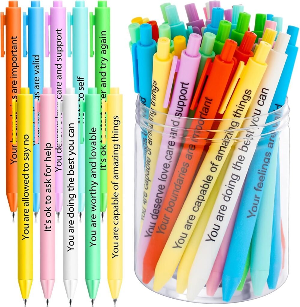 Unlock Inspiration: Review of Crtiin's 50 Motivational Gel Ink Pens for Every Occasion